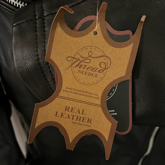 Leather Biker Jacket - Picture 6 of 6